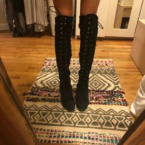 Free people/Jeffrey Campbell  joe lace up leather